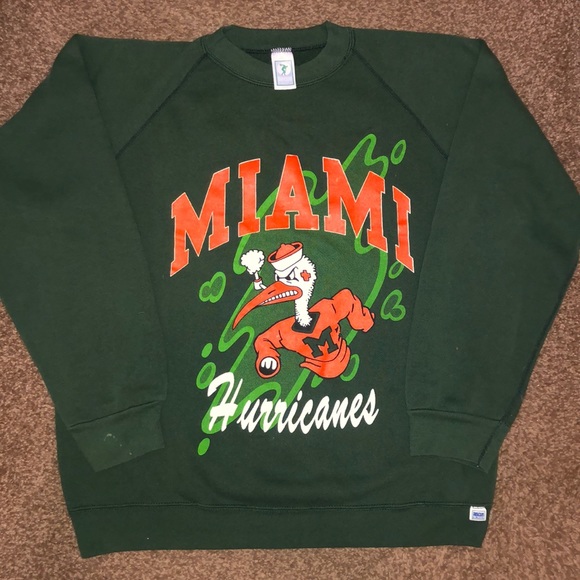 Vintage Other - Vintage Miami Hurricanes CrewNeck